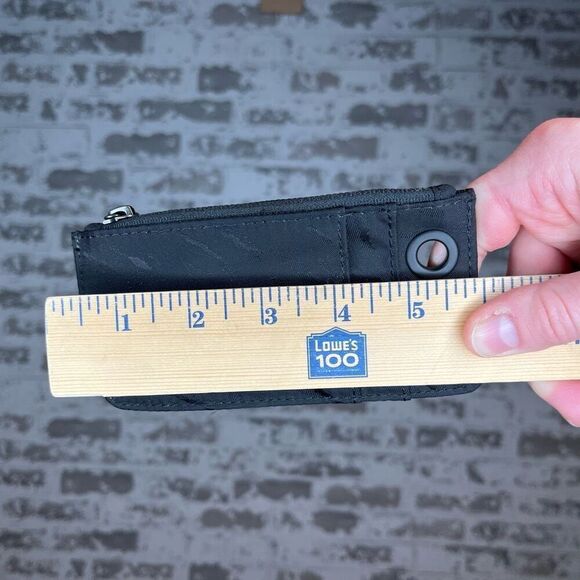 ATHLETA | black zipper wallet coin purse - Picture 2 of 7